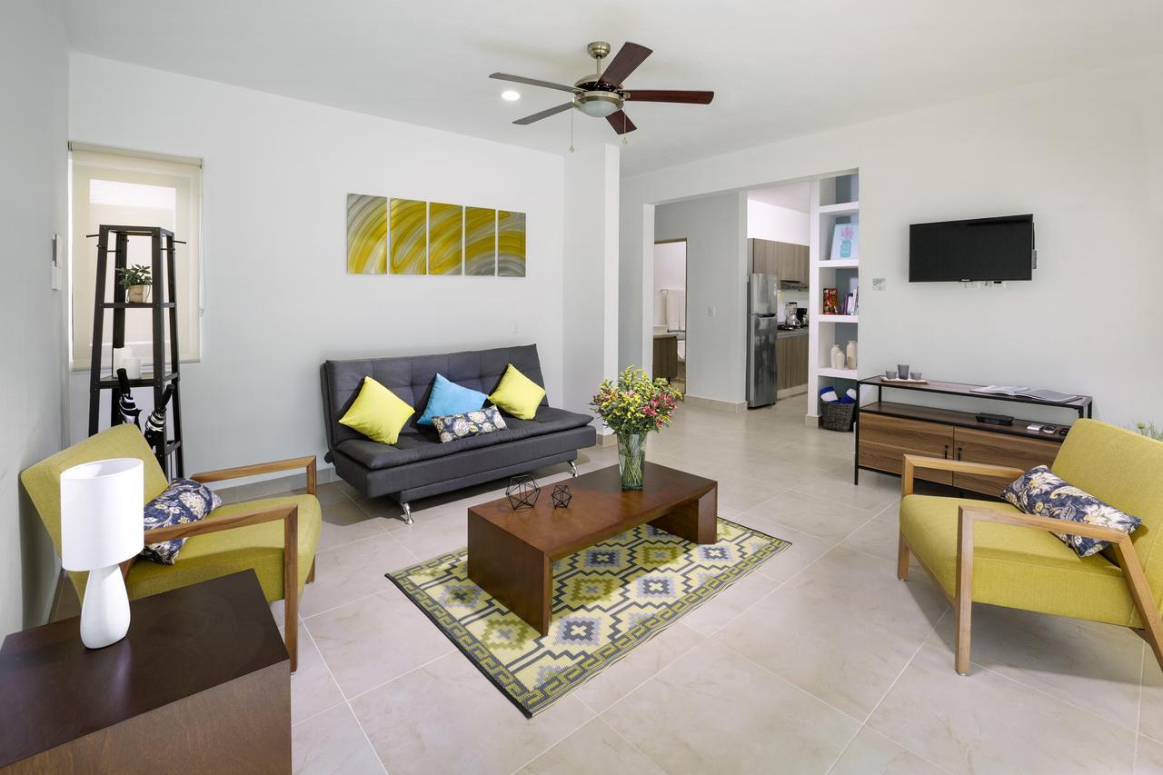 Velas Condos City And Pool View Puerto Morelos Bagian luar foto